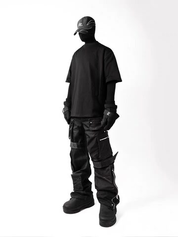 FIVEKOH GALAXY COLLECTION HARF denim カーゴパンツ | Pay ID 