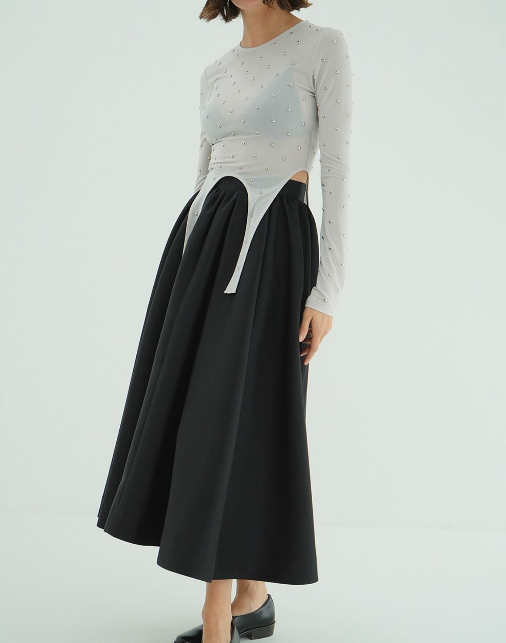 CLANE VOLUME FLARE SKIRT | FLICKA ASHIYA
