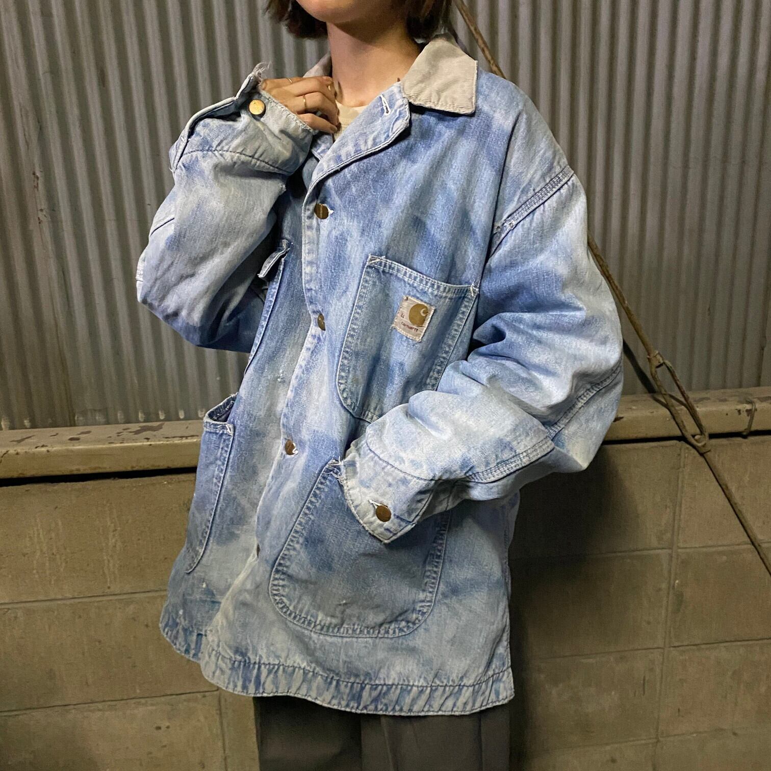 Carhartt カーハート デニム ミシガンチョアコート メンズXL相当