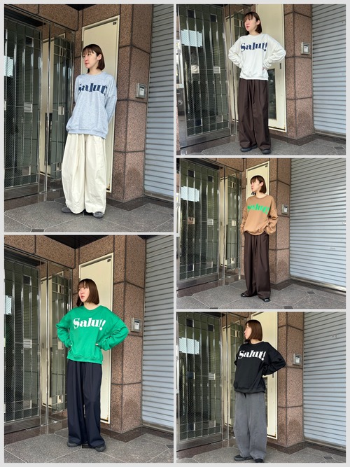【attrayant】salut! Sweat