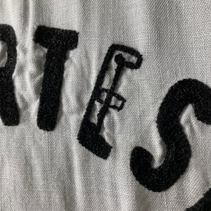 vintage 1960’s rayon bowling shirt “tribe”