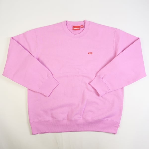 22SS Supreme Small Box Crewneck ピンク Lサイズ