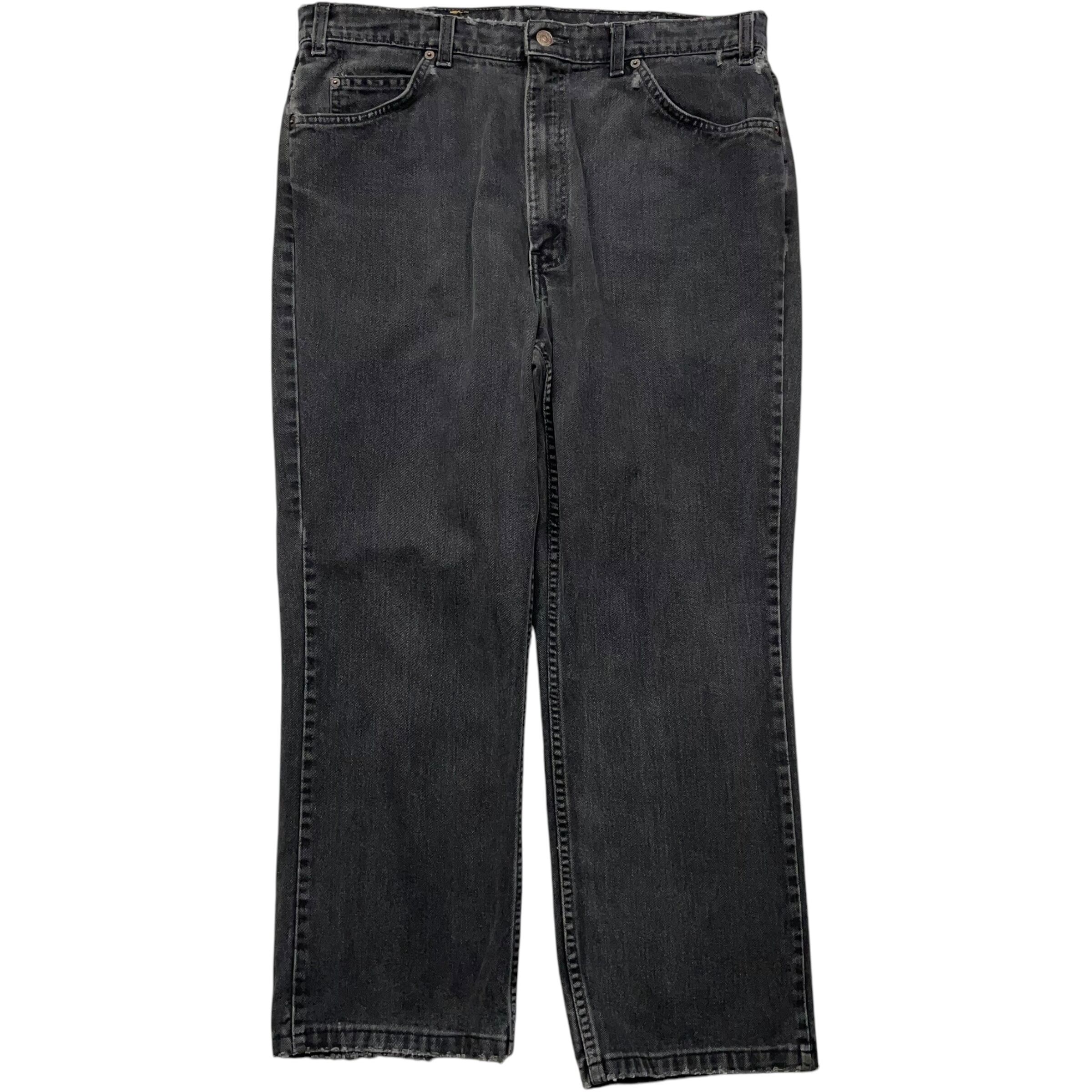 実寸W37L26》 Levi's リーバイス 506 ブラックデニム 90年代