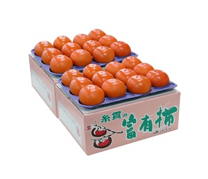 【富有柿】 2Lサイズ-2段（24個入）×2セット　送料がお得です