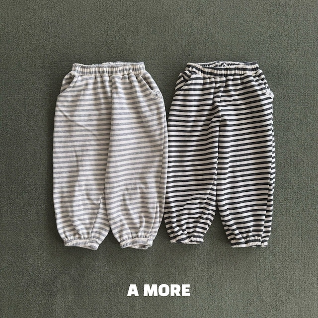 【取寄】amore|barcode pants|バーコードパンツ|XS-JM|kids&jr|26 autumn