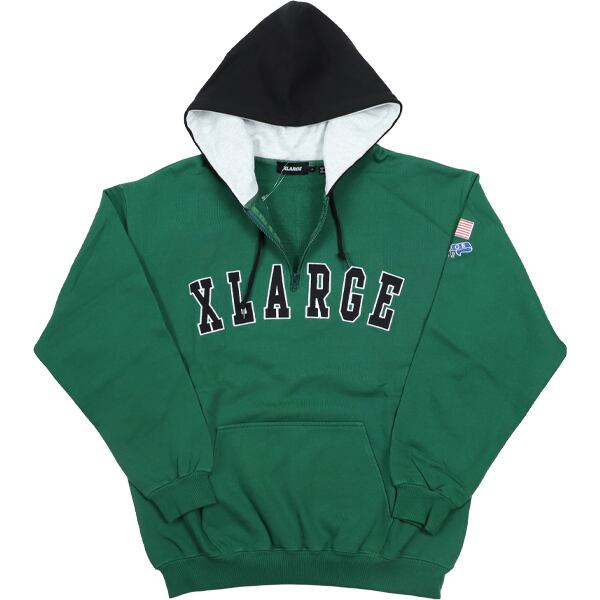 XLARGE ハーフジップ