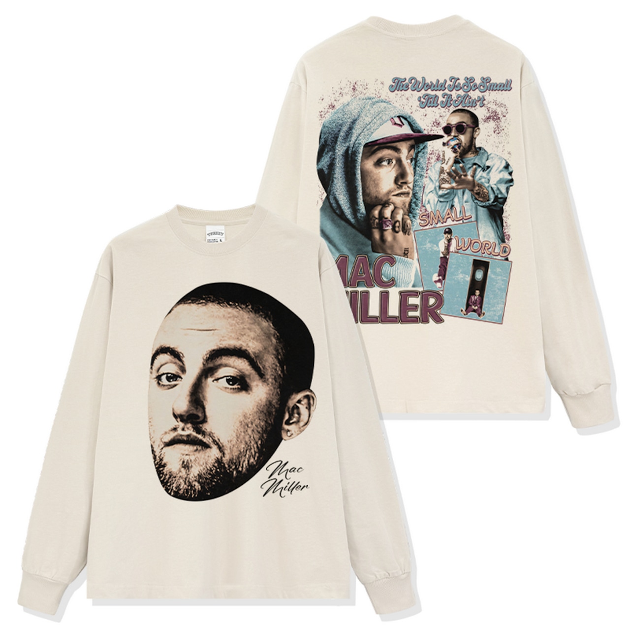 VINTAGE ストリート Mac Miller Tシャツ T2027