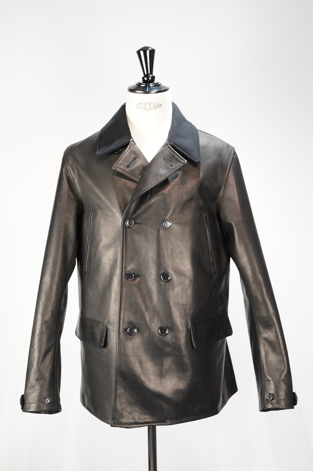 Copano86/Horse Leather Policeman Short Coat