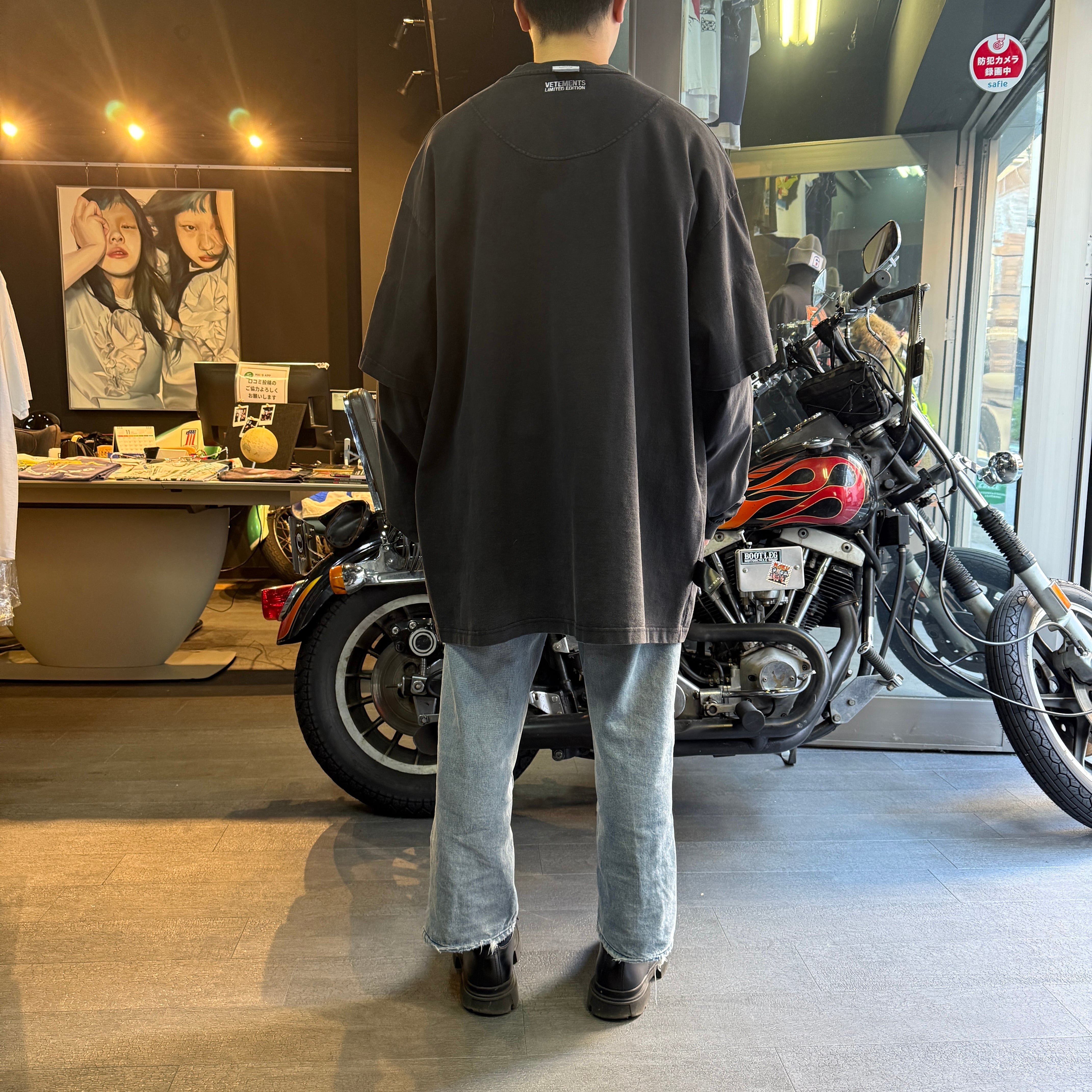 VETEMENTS】ヴェトモン LIMITED EDITION レイヤードデザイン ロング