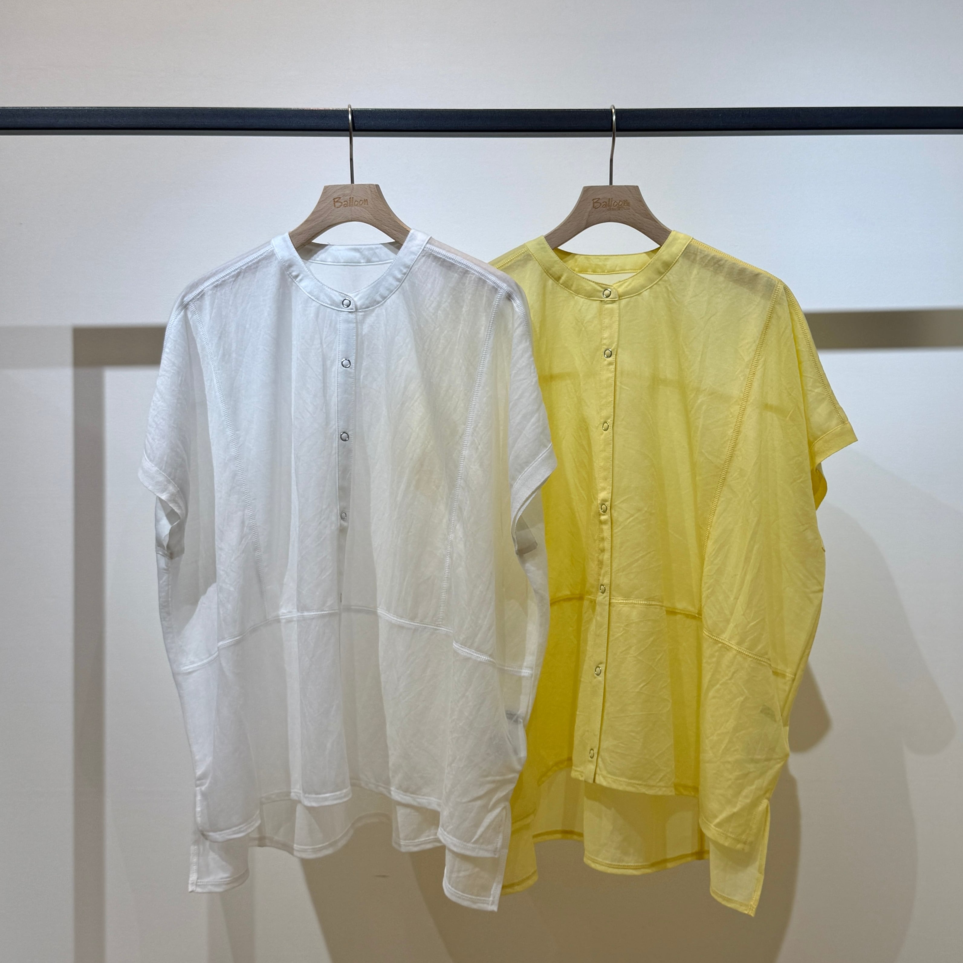 【オンライン限定】スタンドカラーフレンチシャツ