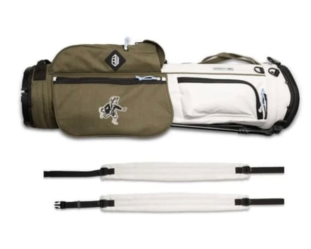 Field day x JONES  Rover Stand Bag - Bone/Olive Night