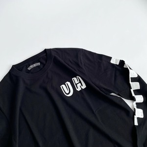ULTRA HEAVY / チェッカー&UH ロゴ / ロングスリーブTシャツ