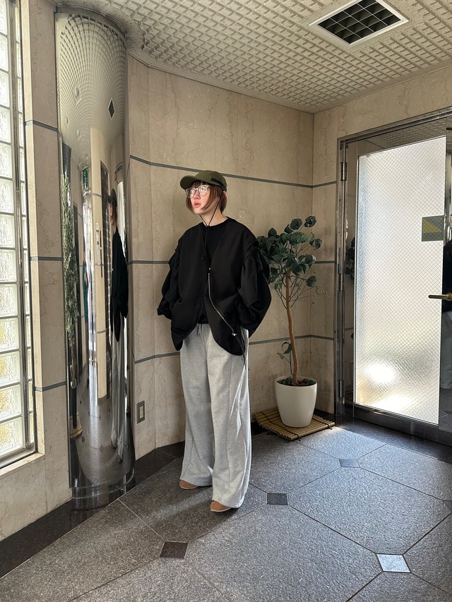 【original】Volume MA-1 Sleeve Tops(black)