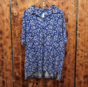 ralphlauren オープンカラー ポロシャツ XXL /ラルフローレン 開襟