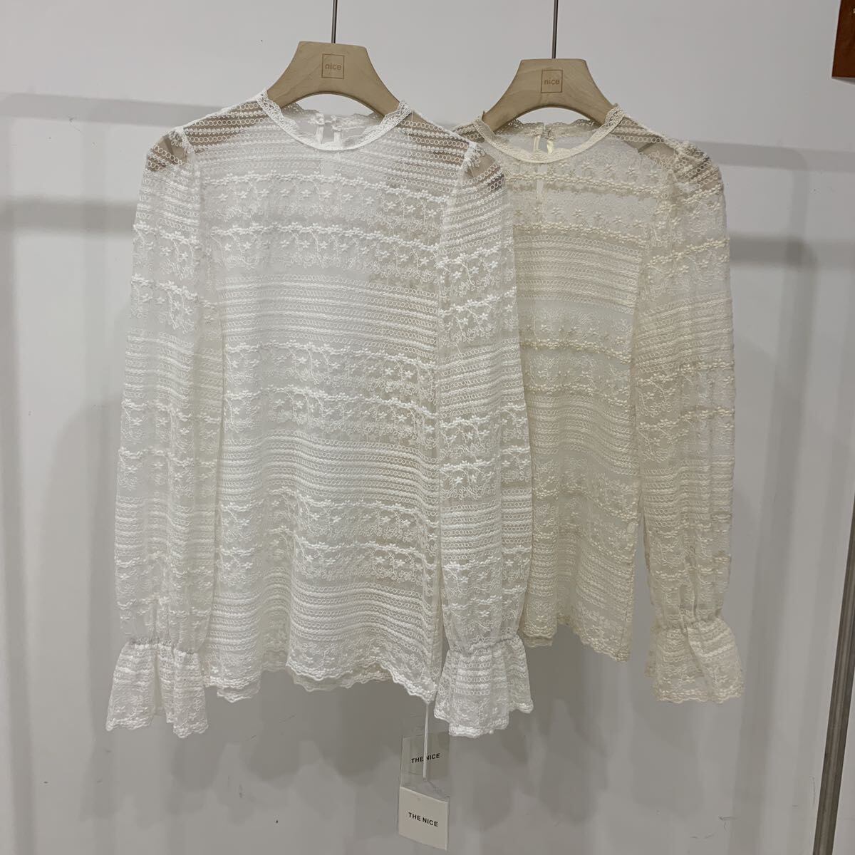 レース ブラウス レディース おしゃれ