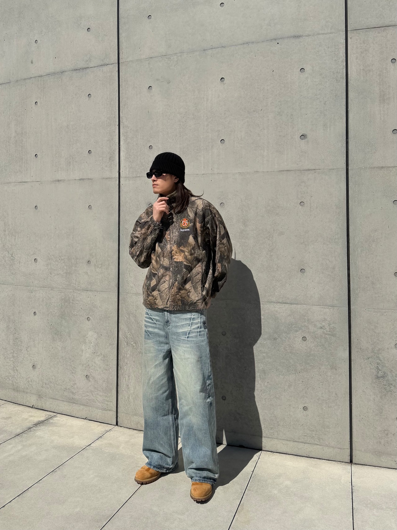 Classic Washed Loose Fit Denim