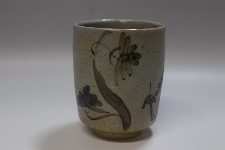 溝上藻風 作 花入れ