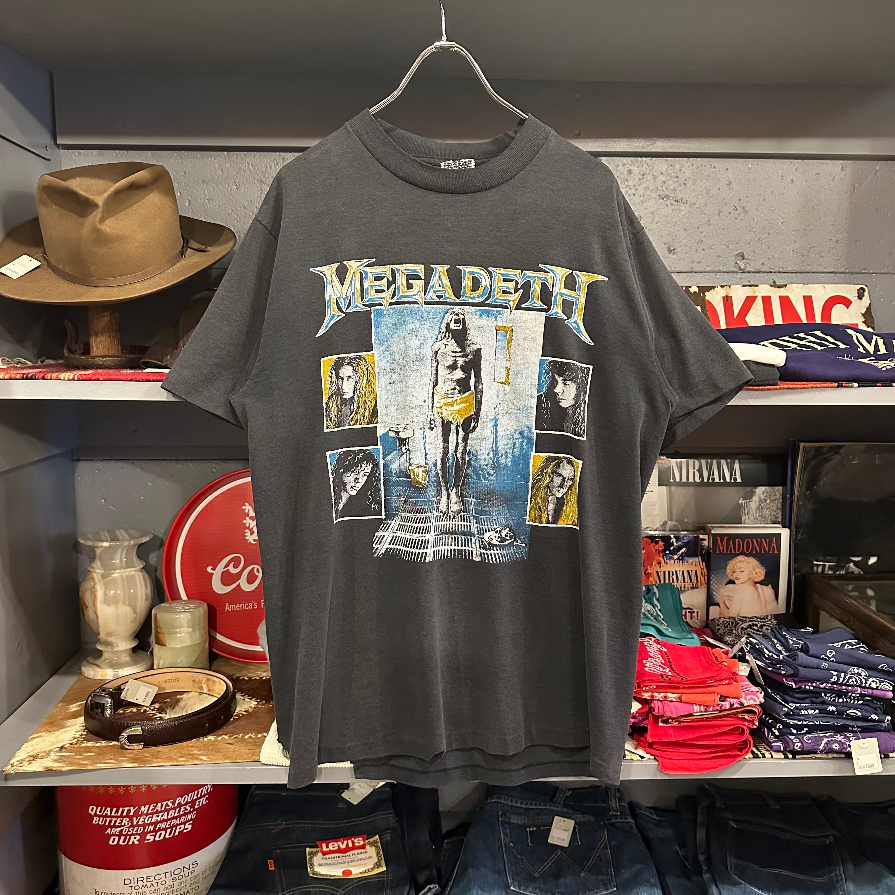 90s megadeth バンドtシャツ ヴィンテージ