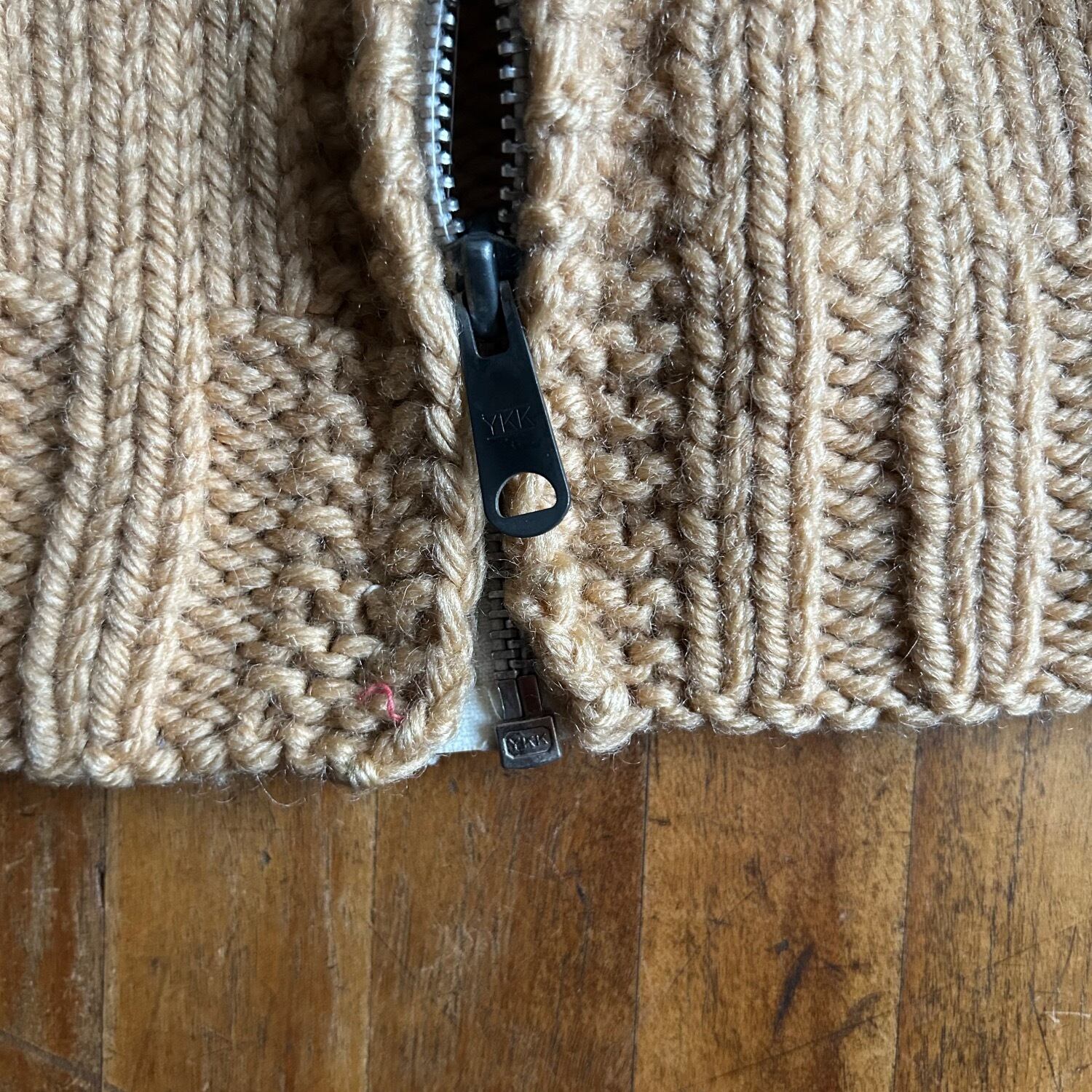 古着 90s American Eagle ケーブル編 ローゲージ シェットランド