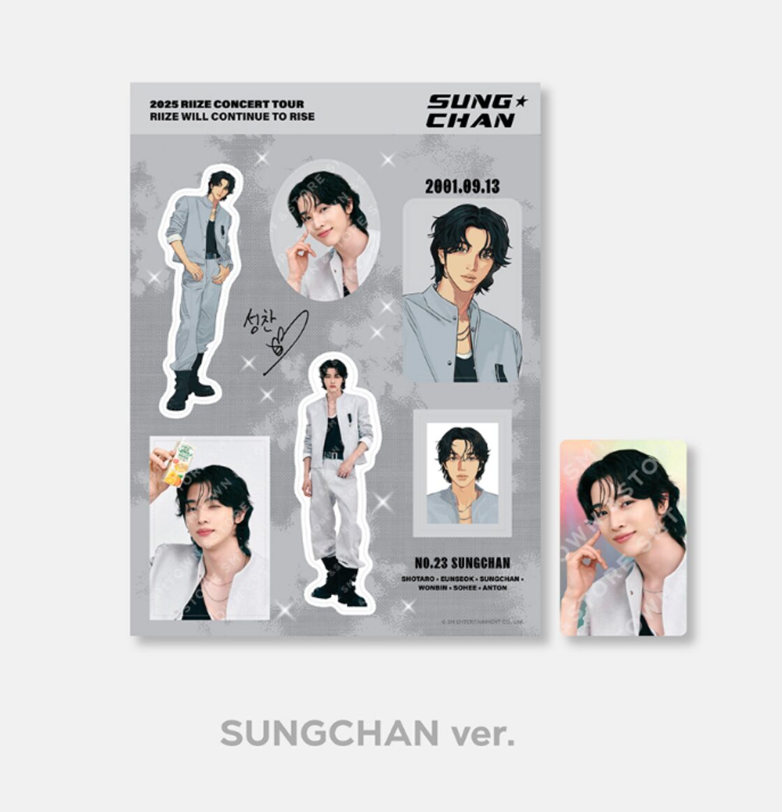 PRE-ORDER] 2025 RIIZE CONCERT TOUR [RIIZING LOUD]- REMOVABLE
