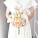 3日以内発送＊韓国ブーケ　アーティシャルフラワーブーケ　B301 結婚式　前撮り　リゾート婚　造花ブーケ　和装　