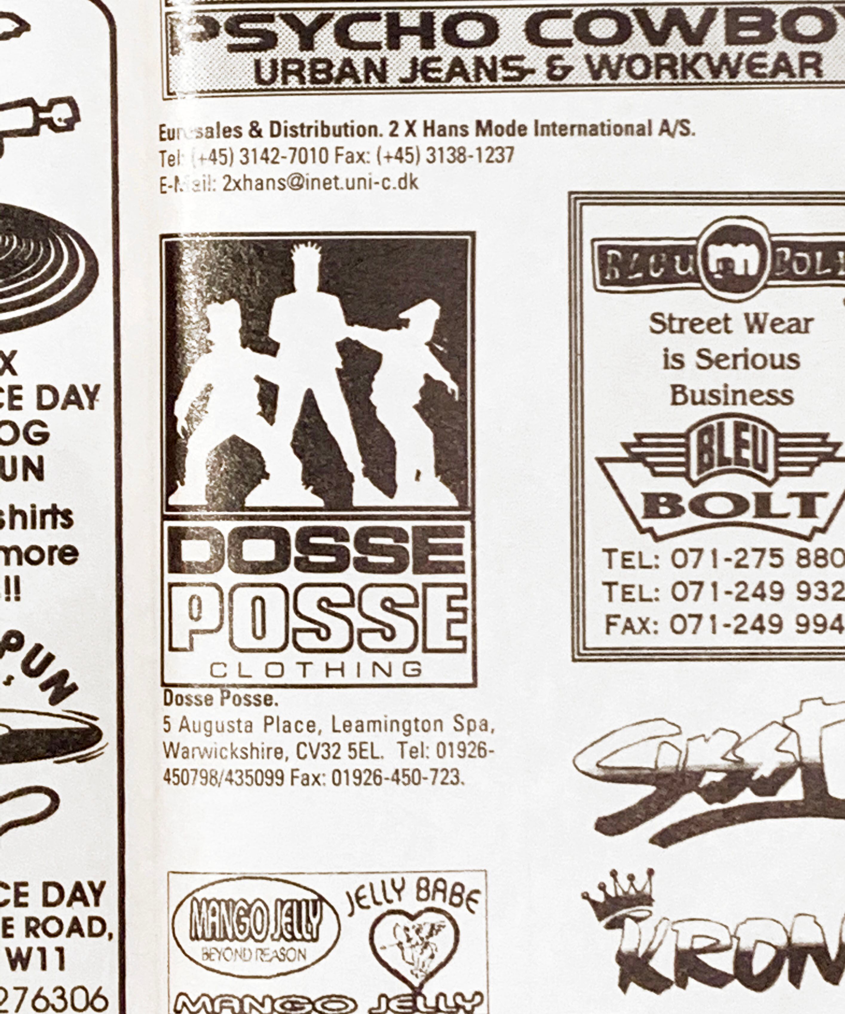 DOSSE POSSE』 90s vintage L/S Tee | excube.e_shop
