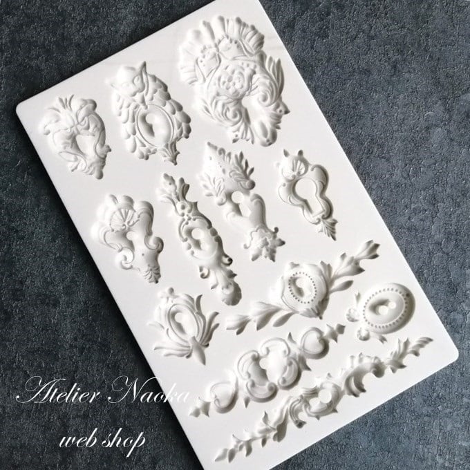 keyhole 鍵穴 (12種類) シリコンモールド | シリコンモールド・クレイ