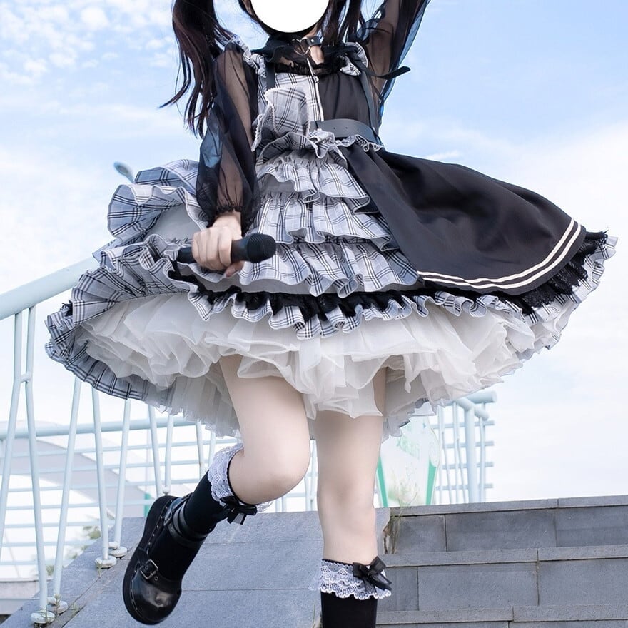 エスカルゴスキン 1号 ゴスロリ ロリータファッション 付録付き ロリータファッション通販 SEASONZ ゴスロリ ワンピース 闇