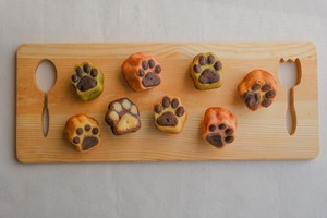 (予約品)足あとマドレーヌ４4個-苺味(ラッピング済み)