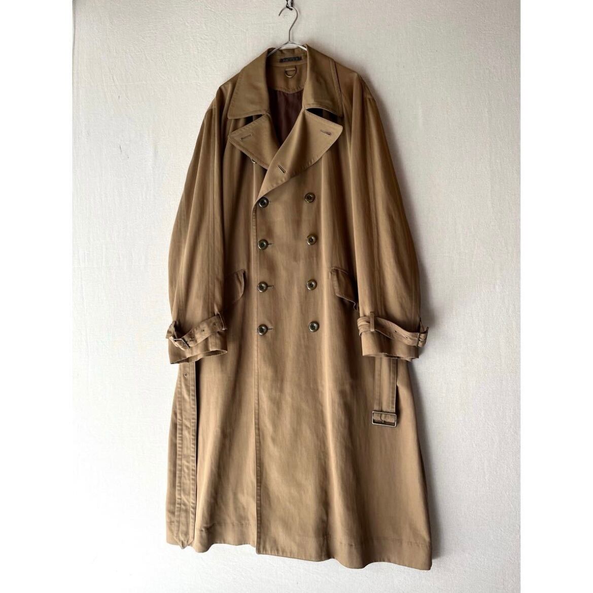 1990s ARNYS Paris Saddle Shoulder Cashmere Coat アルニス サドル