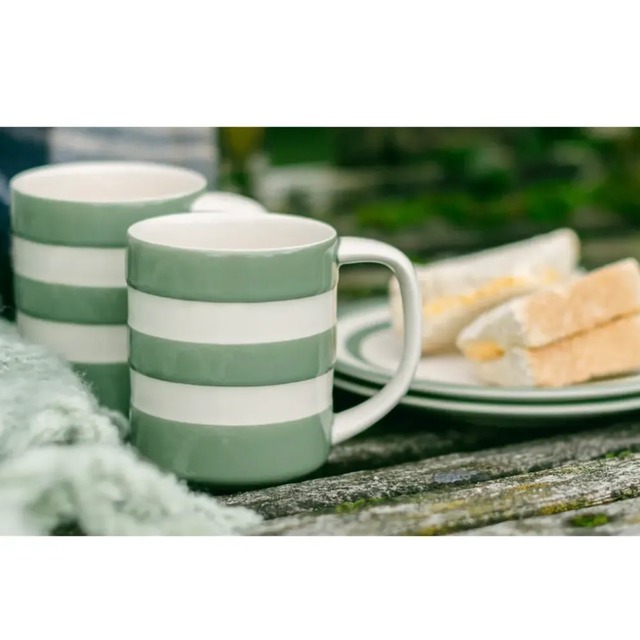【Cornishware】 ペアマグカップ｜10oz