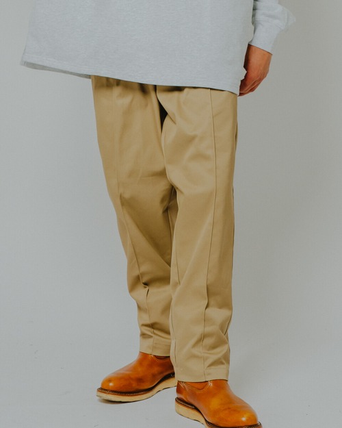 Pin Tuck Chino Pants｜5color