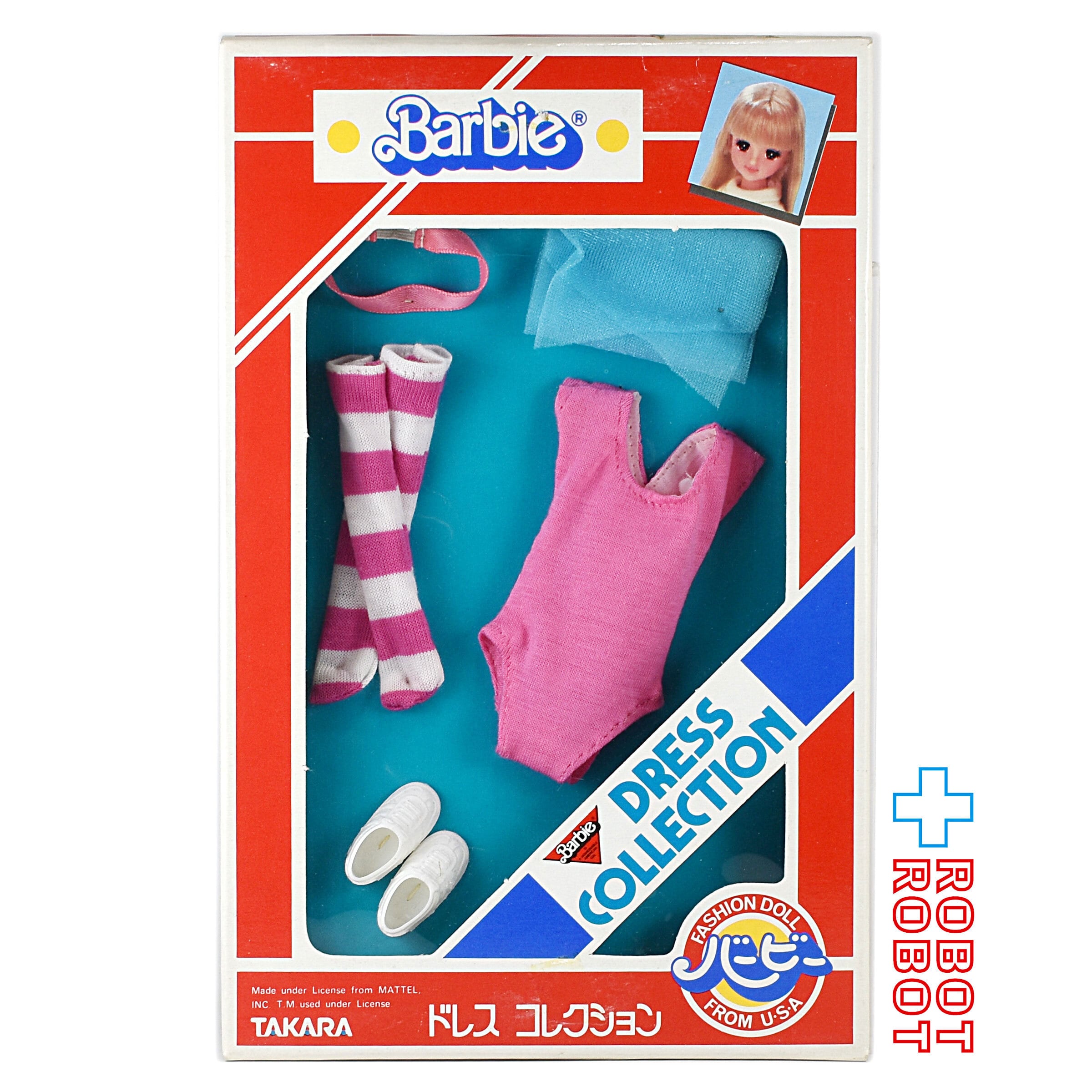 タカラ バービー ジェニー ドレスコレクション レオタード ピンク