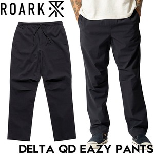 ROARK ロアーク パンツ メンズ イージーパンツ テックパンツ ロングパンツ 速乾 ドライパンツ ストレッチ 接触冷感 吸汗速乾 抗菌防臭 DELTA QD EASY PANTS RPJ1220-JBL 26SU 日本代理店正規品