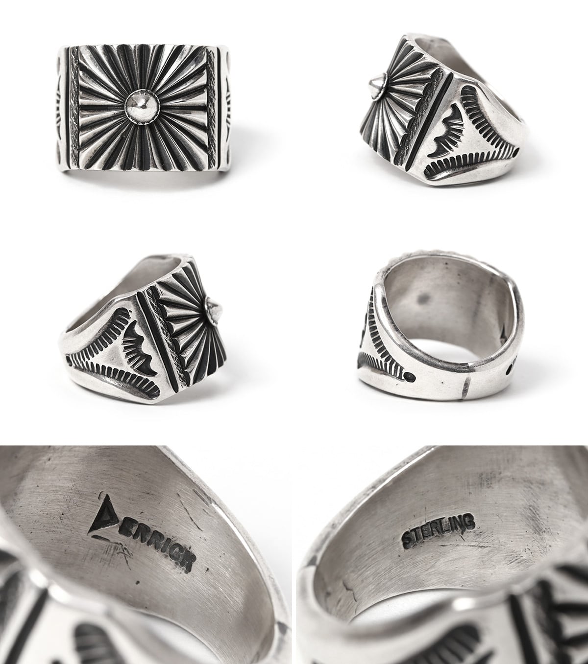 Derrick Gordon デリック ゴードン Sunburst Drop Ring サンバースト