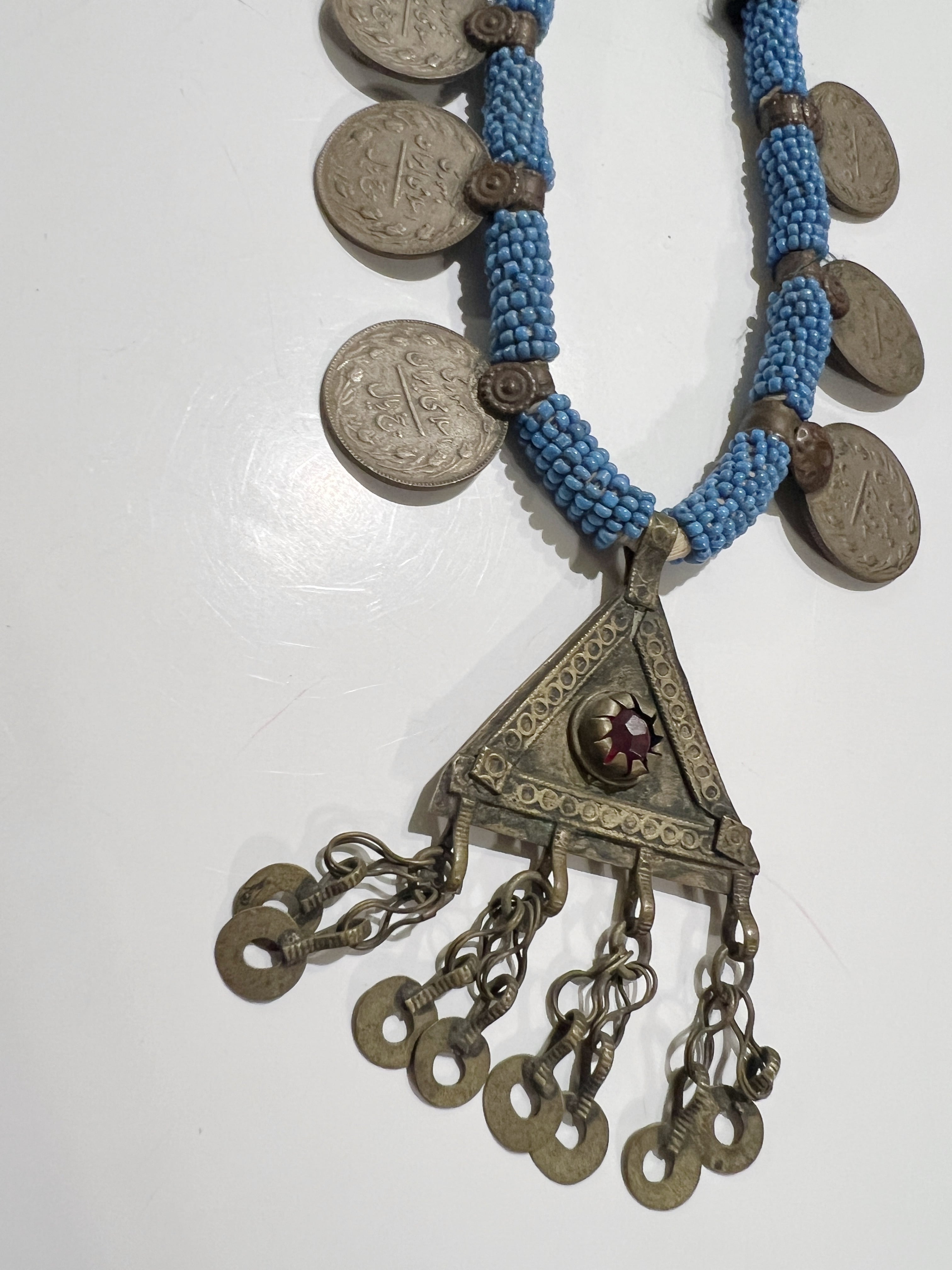 Vintage Afghanistan coin Necklace