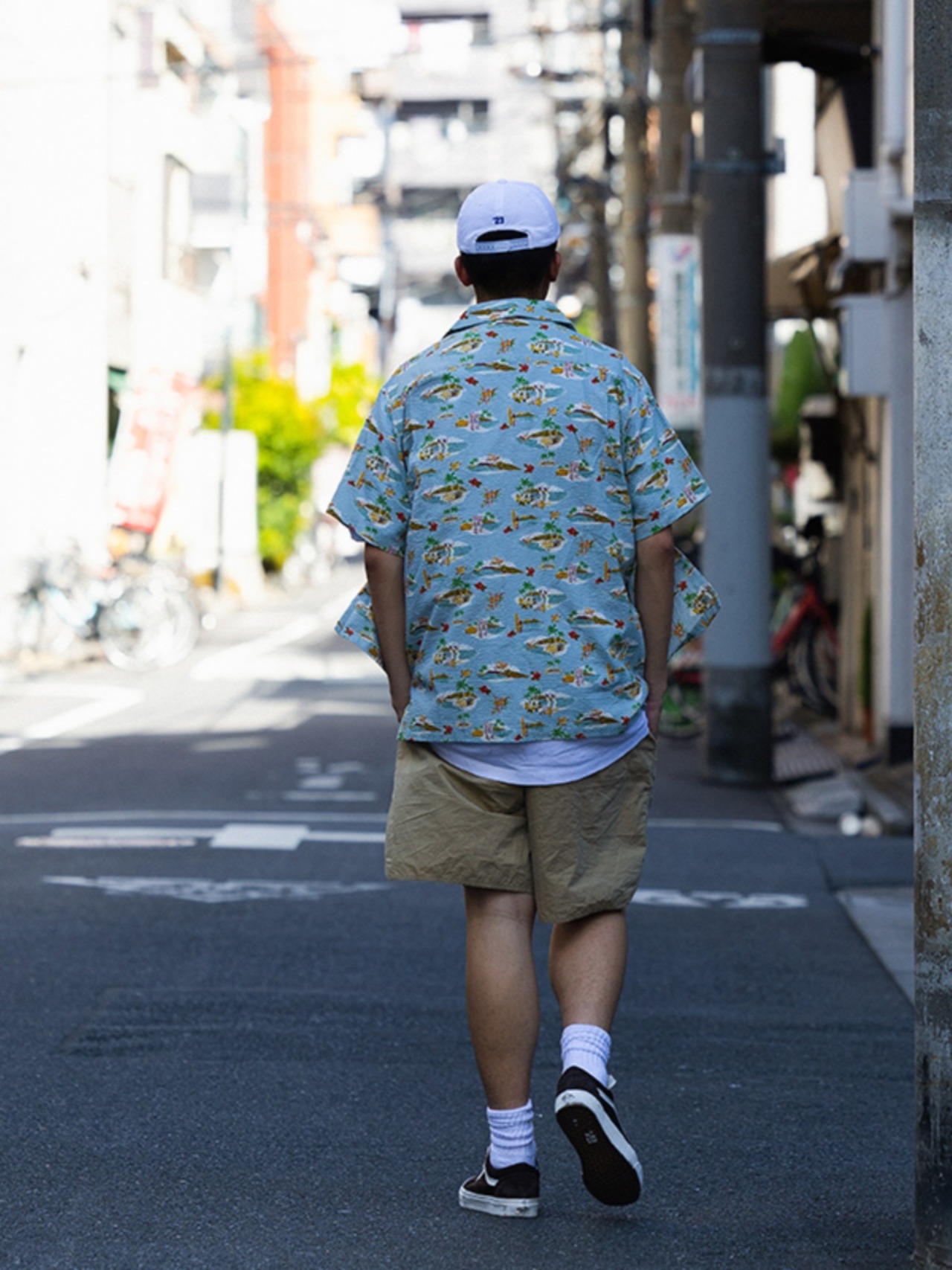 DWYT Island Breeze Seersucker Aloha Shirt （アイランドブリーズ シアサッカーアロハシャツ）