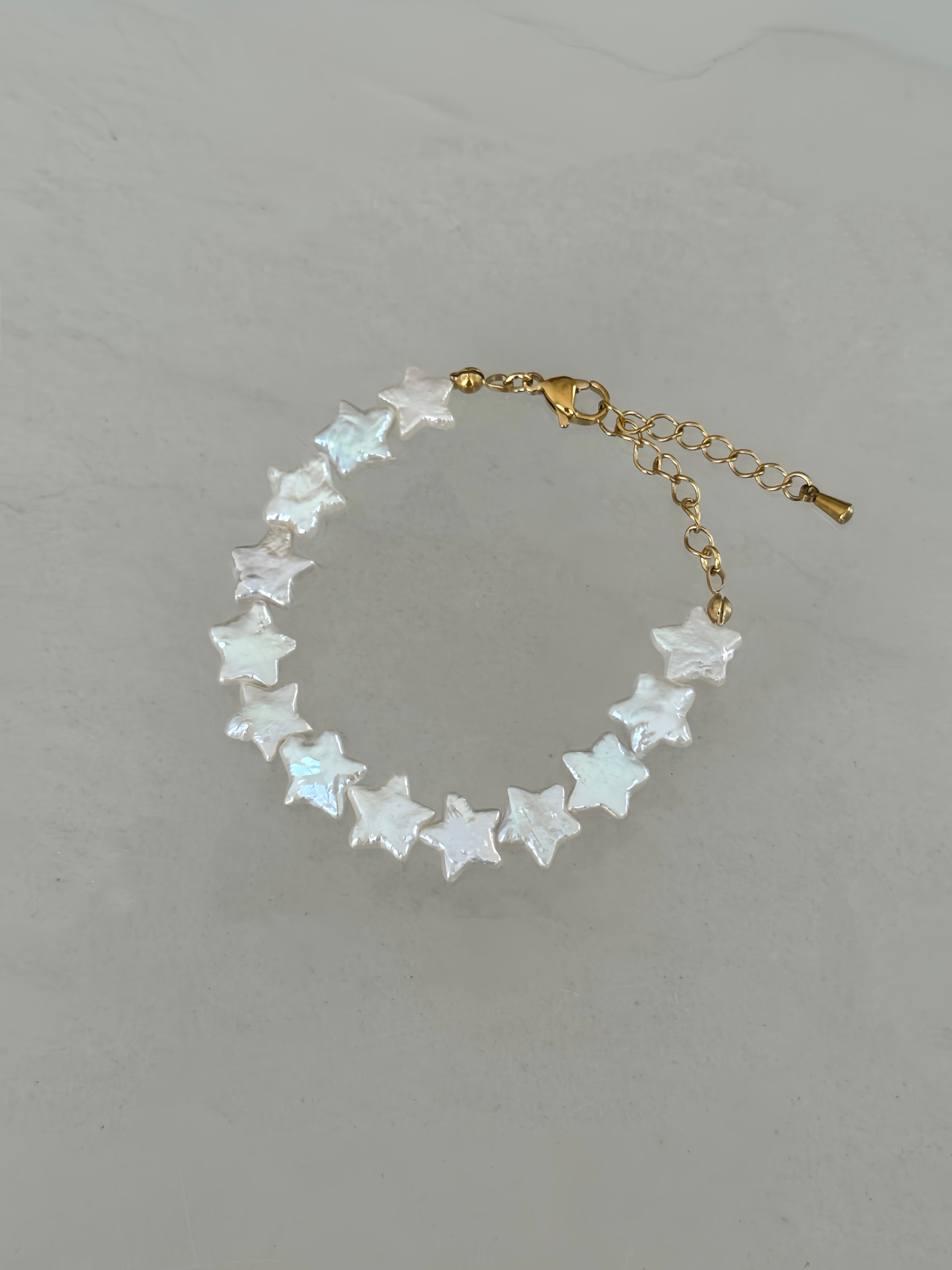 star pearl bracelet