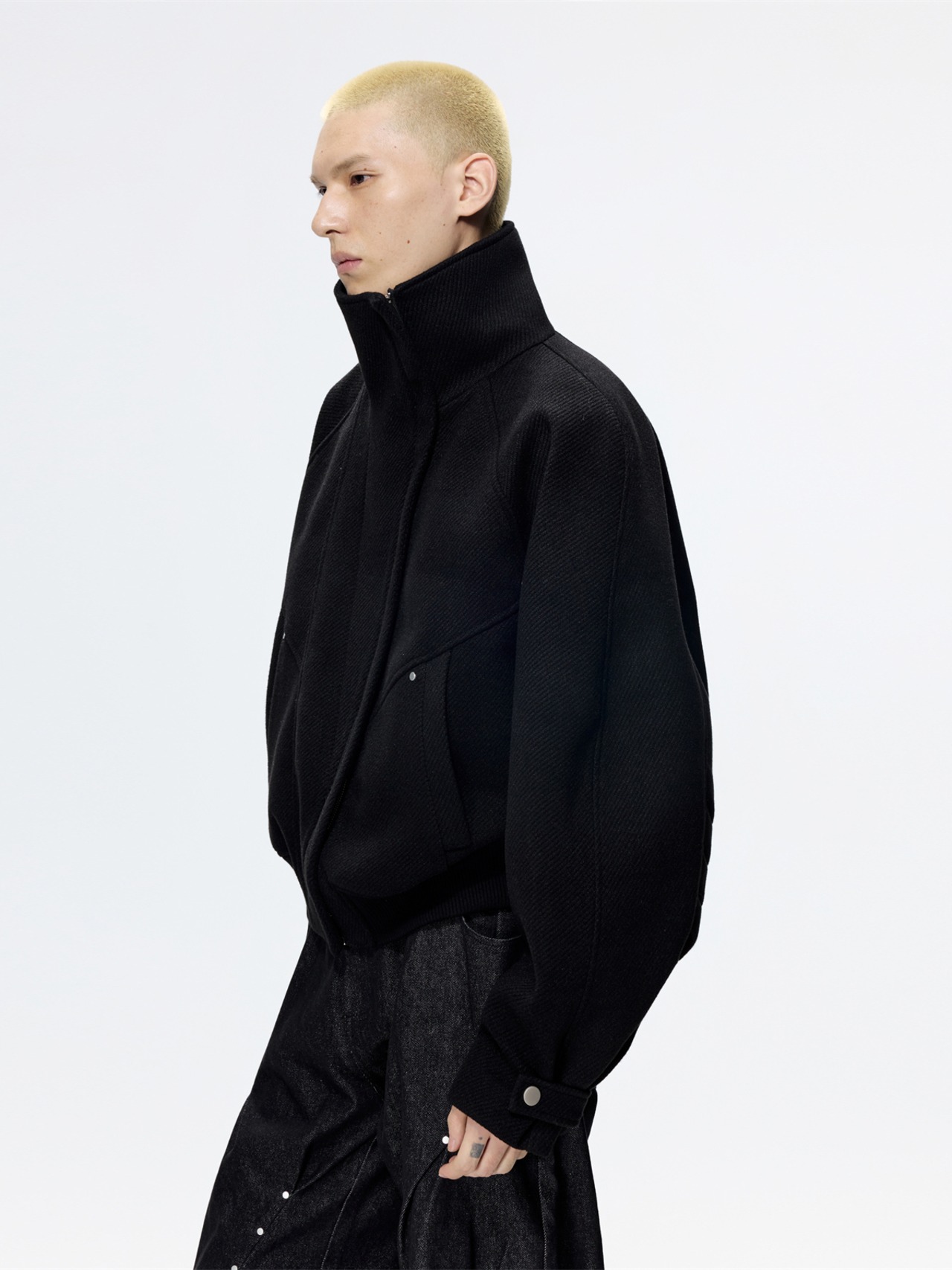 FRKM SCD 25AW リラックスコクーンショートコート