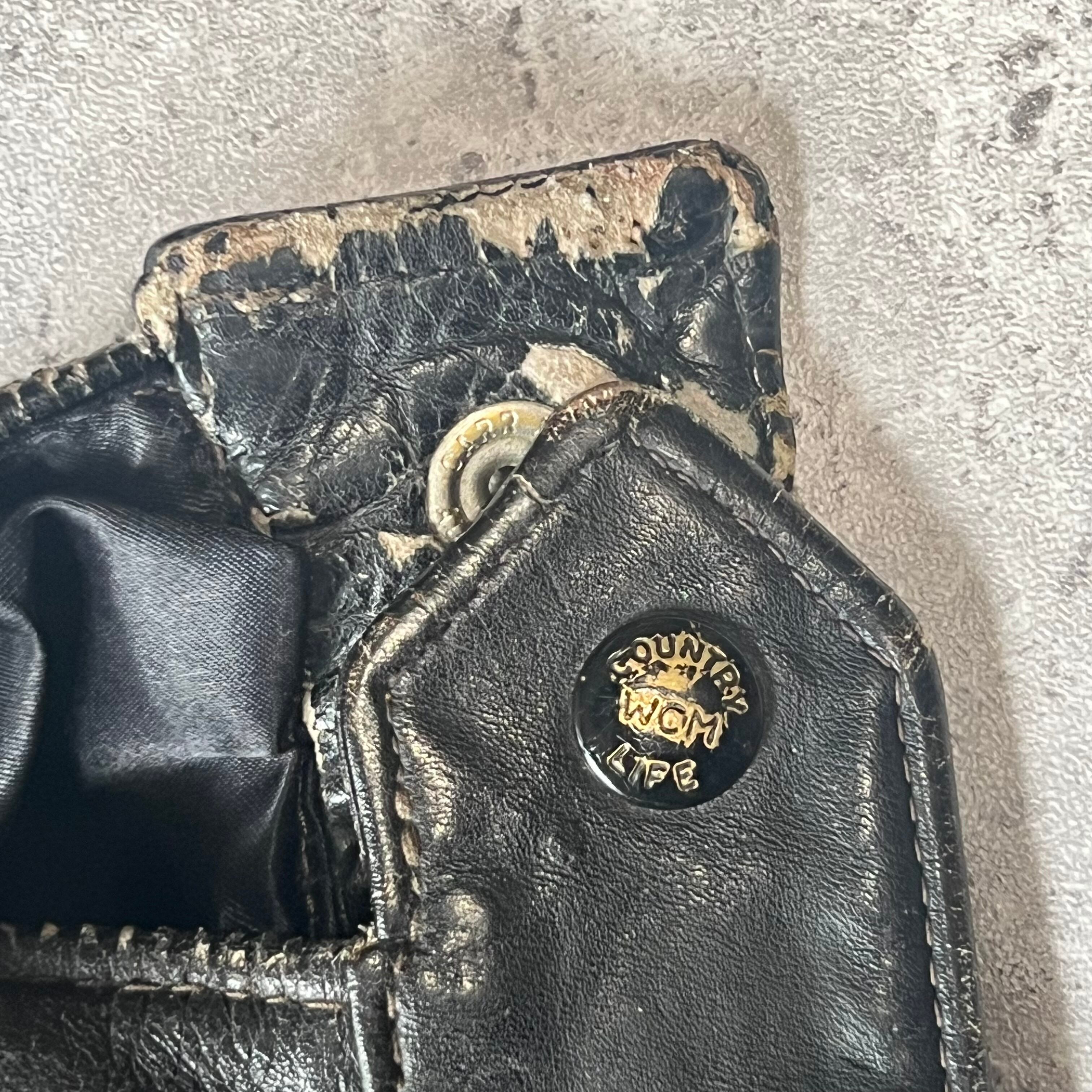 40s Euro leather jacket | PAY ID