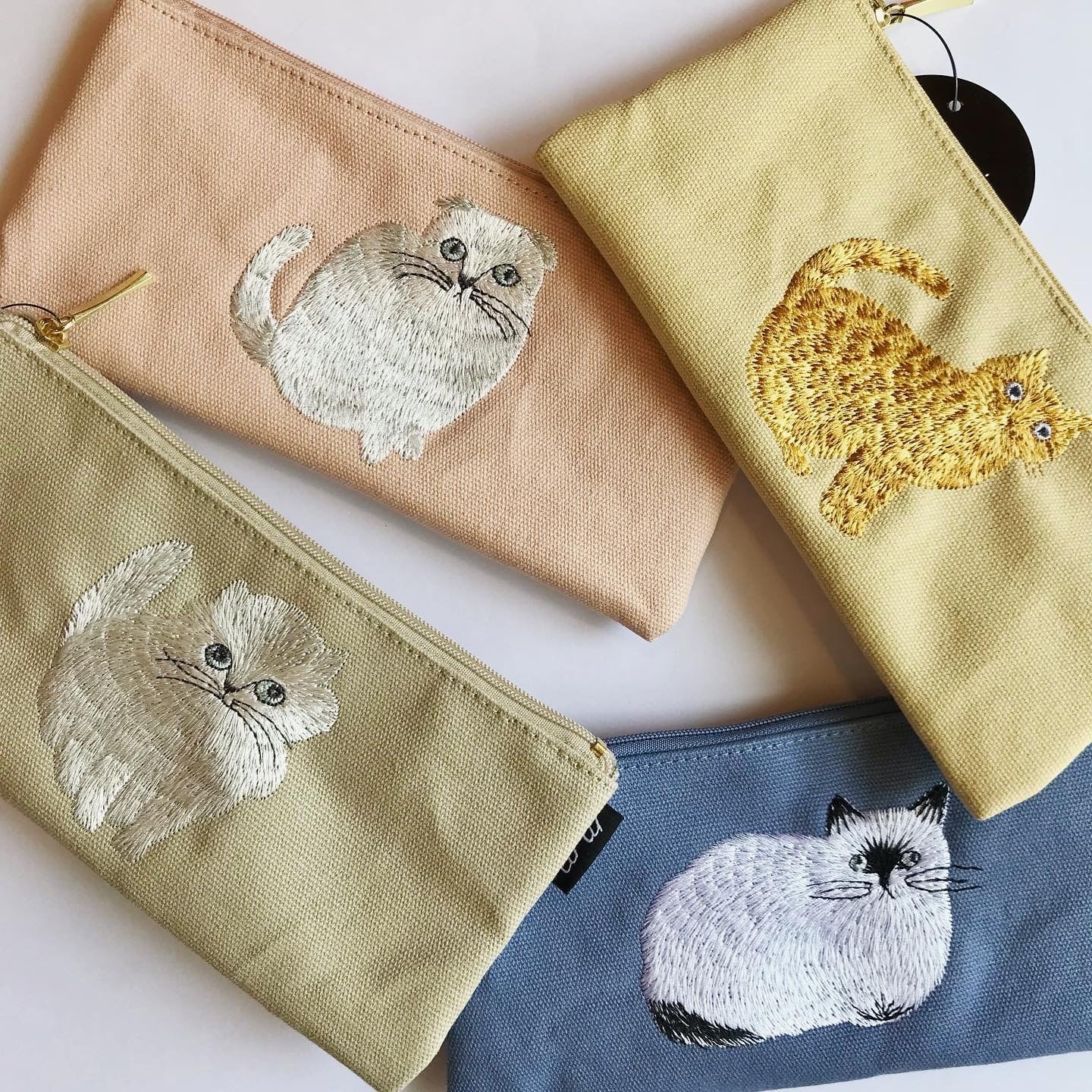 松尾ミユキ 刺繍ペンケース | 雑貨店OBON