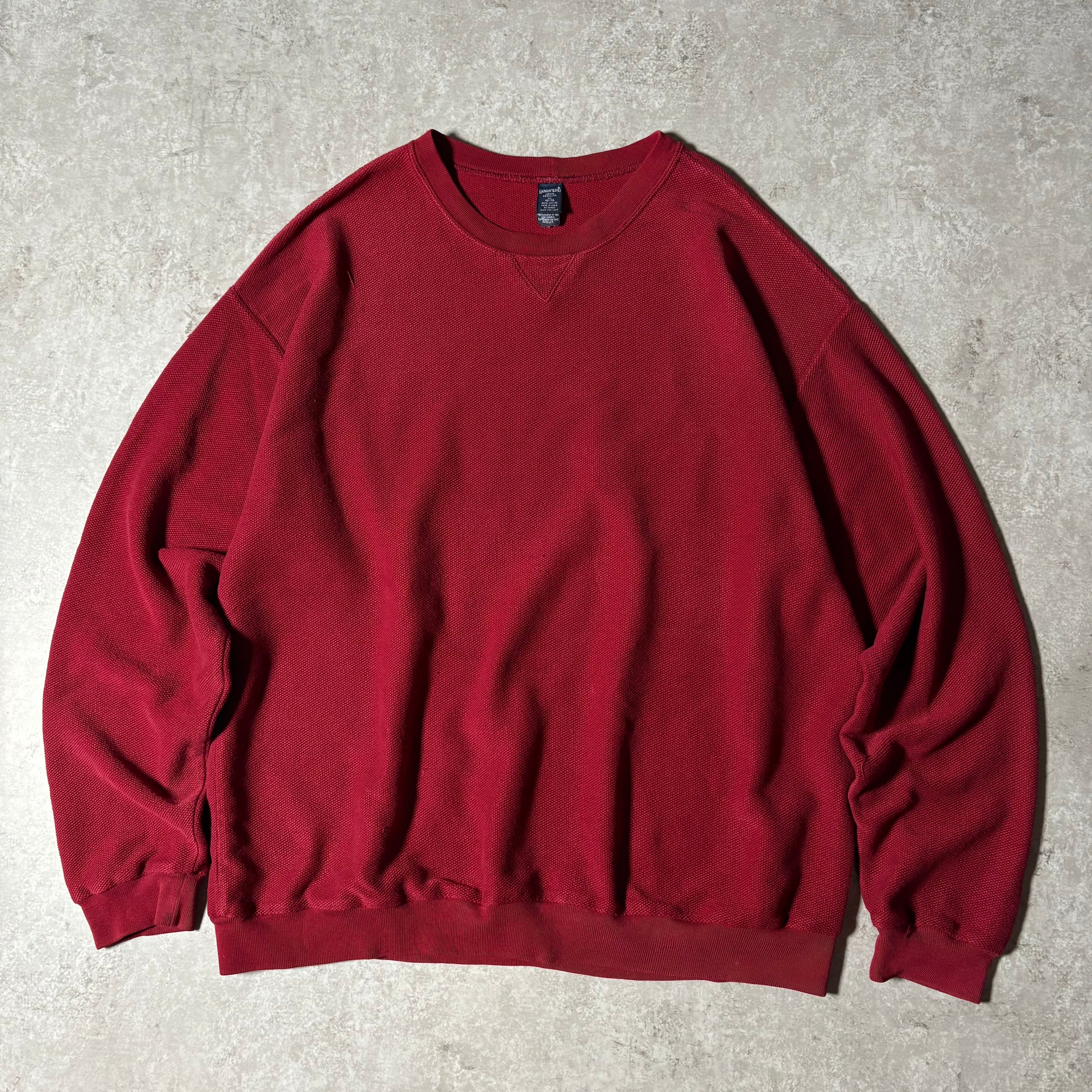 1990s “Lands’ End” Cotton Crewneck Sweatshirt