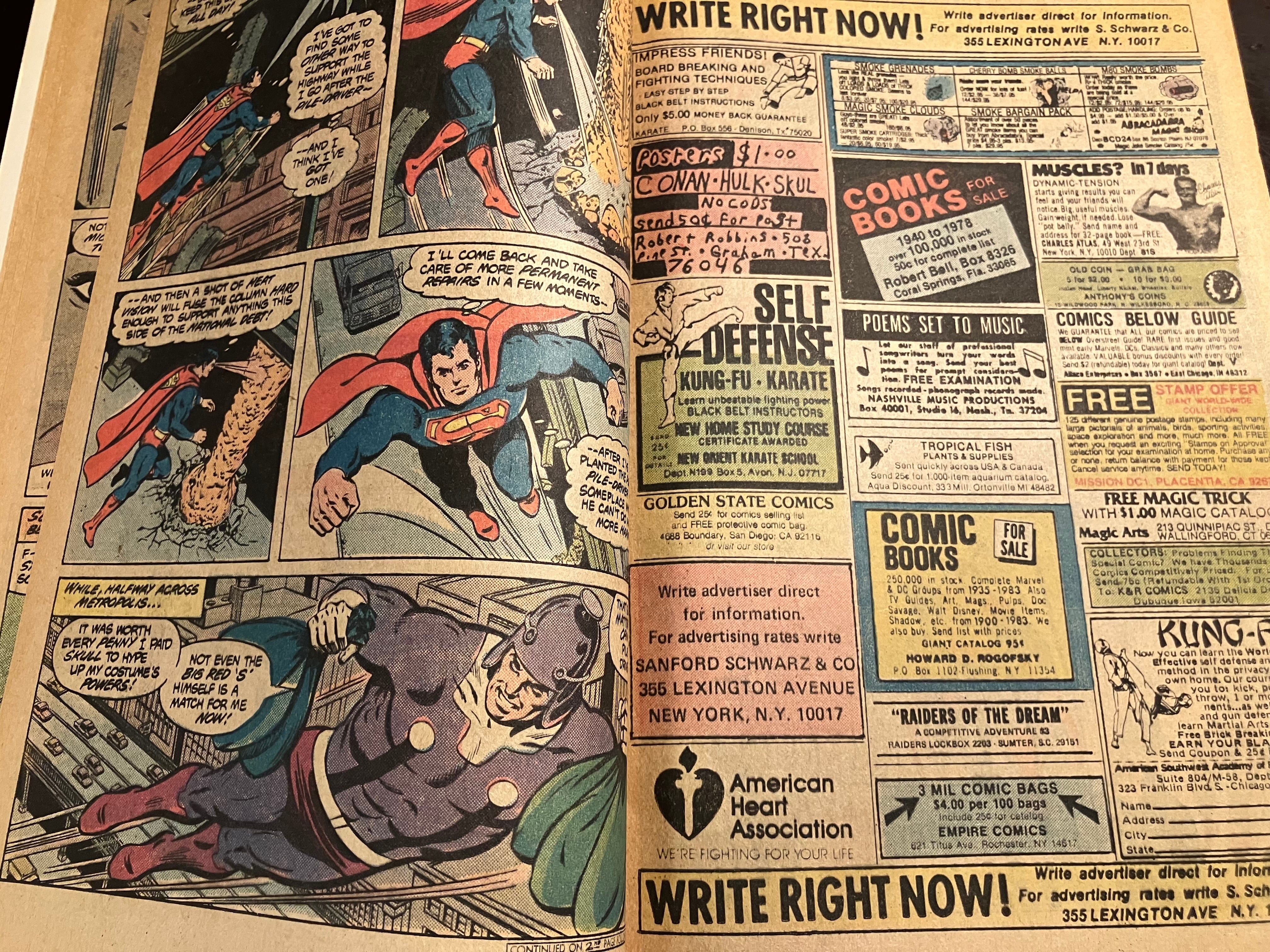 82年DCアメコミ｢SUPERMAN KANDOR LIVES AGAIN!」 | 実用外百貨店