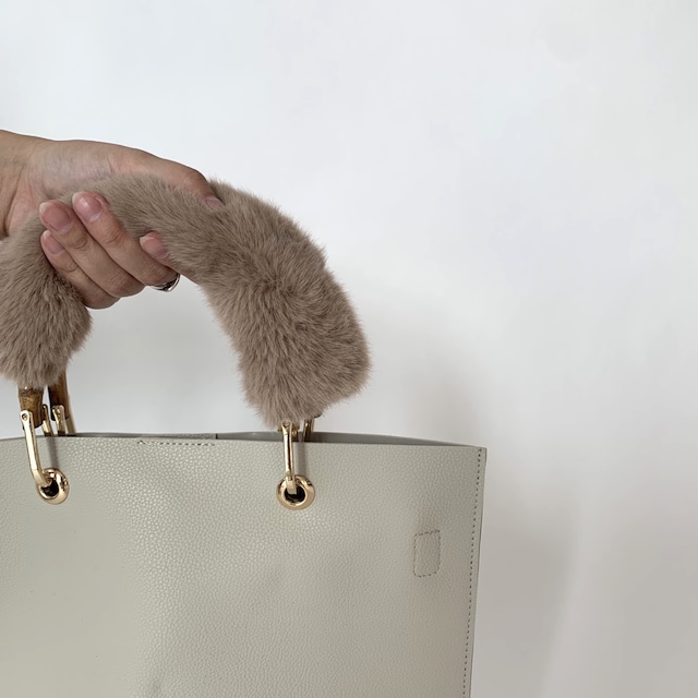 Fur handle for BAG