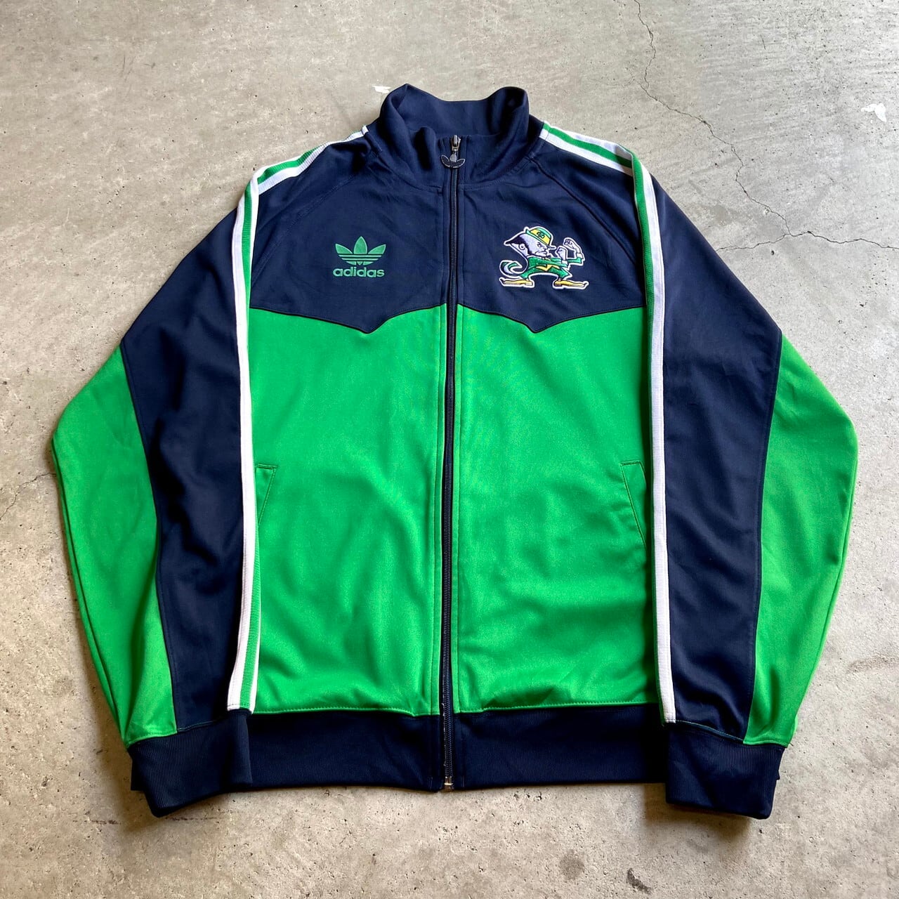 adidas アディダス ハイネック Nortre Dame FIGHTING IRISH ノート ...