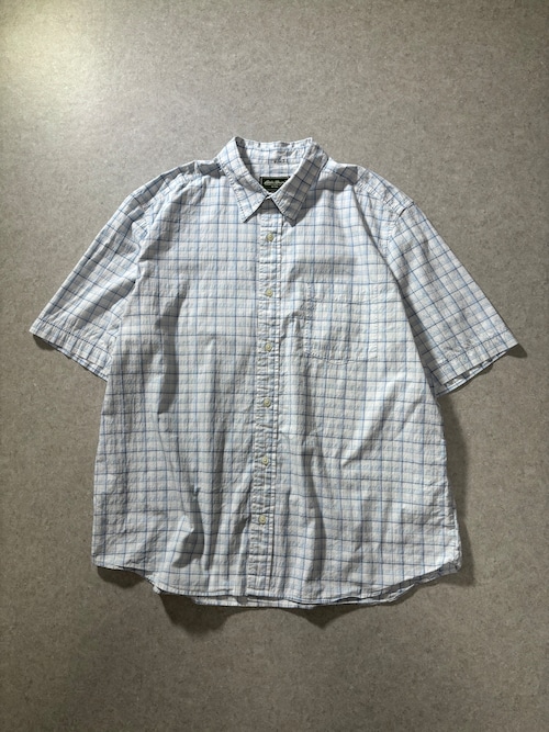 00s Eddie Bauer cotton-nylon check shirt