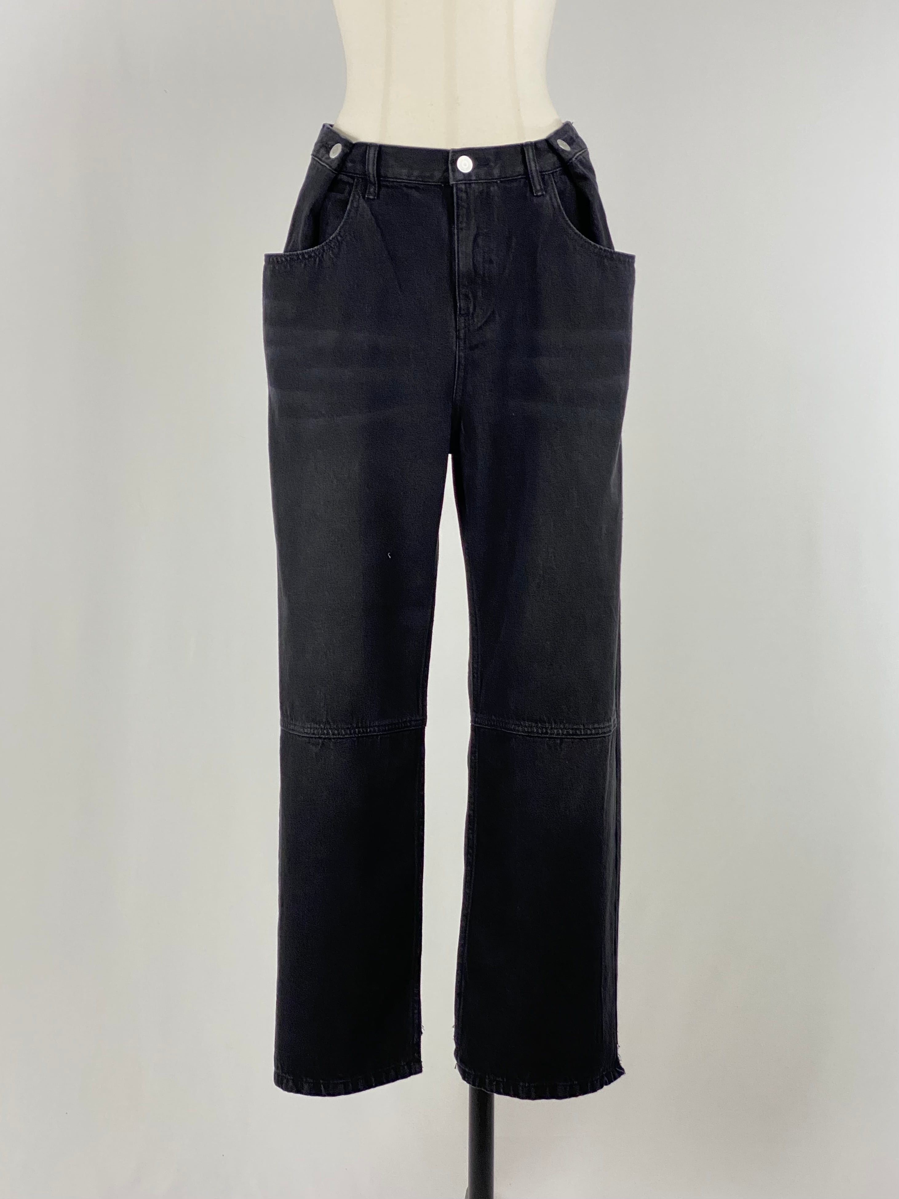 タックベルトデザインパンツ｜ブラック｜YENN | ASAHIYA