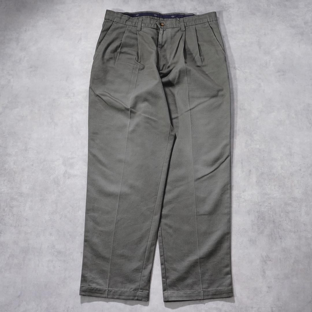 ドッカーズ リーバイス W34 チノパン ボトム 古着 カーキ 17417