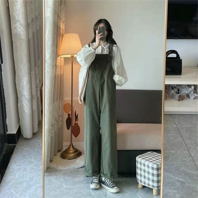 glamb オリーブグリーン オーバーオール　XL glamb オリーブグリーン オーバーオール XL GU｜サロペット XL