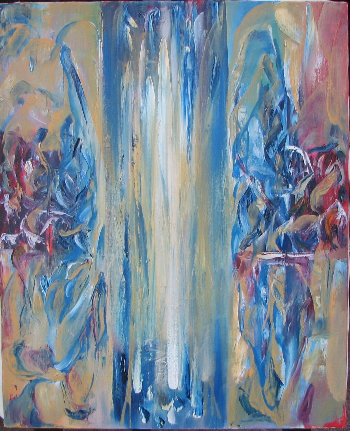 ☆現代作家,大澤哲郎「神々の逃走-騒擾のディオニュソス to-494」F80号